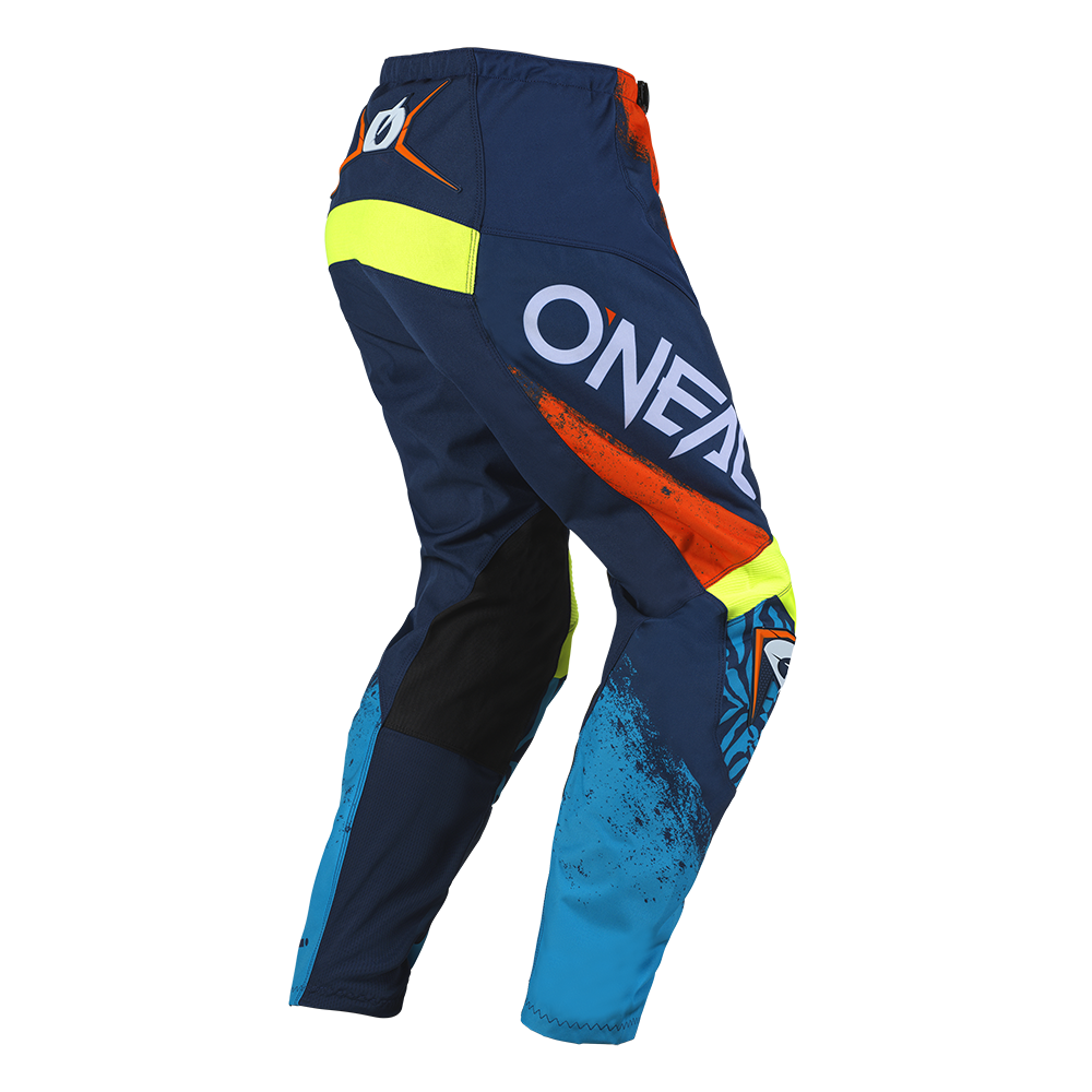 Pantaloni O'NEAL ELEMENT SHOCKER Junior Blu/Arancione