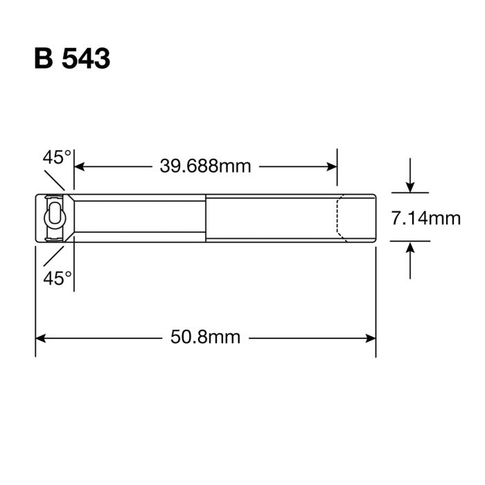 CUSCINETTI ENDURO B 543 LLB SS - 440c Stainless - 1 9/16''x2''x9/32'' Cuscinetto sterzo