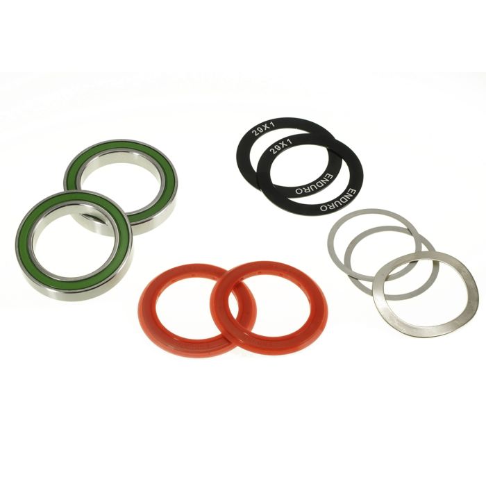 Kit Cuscinetti per cuscinetti ENDURO Movimento centrale Acciaio inox Contatto Obliquo DUB (29 x 42 mm)