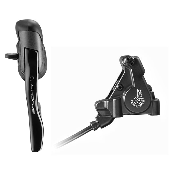 Leva Sinistra e Pinza Anteriore 140mm CAMPAGNOLO CHORUS 12V Montaggio Piatto Senza Disco