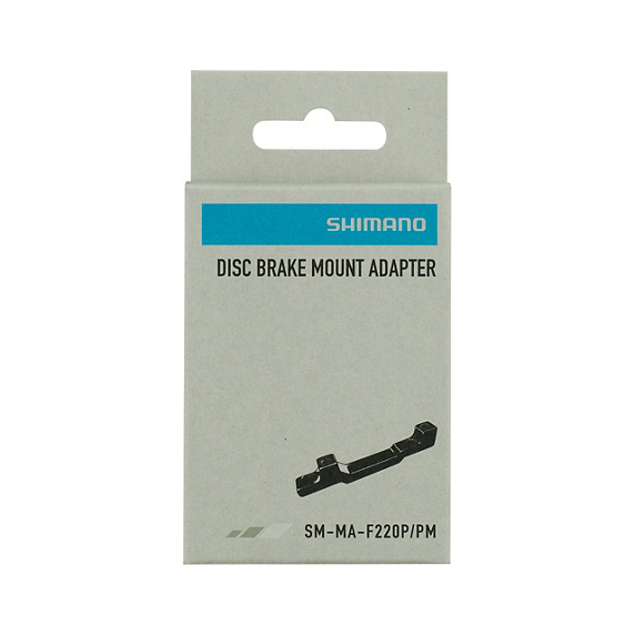 SHIMANO SM-MA-F220P/PM Adattatore pinza anteriore/posteriore da 220 mm (+40 mm) PM/PM