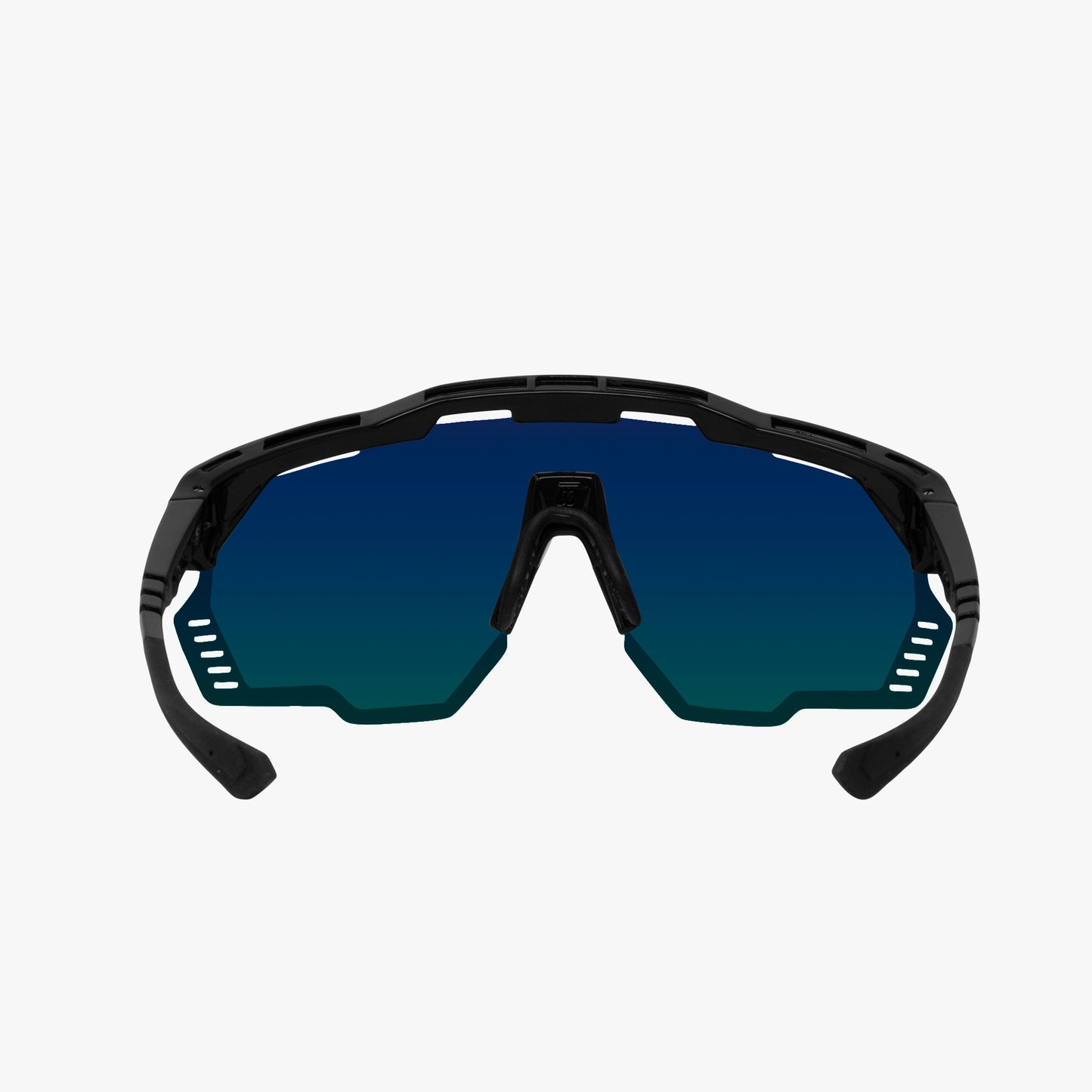 Occhiali da sole SCICON AEROSHADE KUNKEN Nero Multimirror Blu