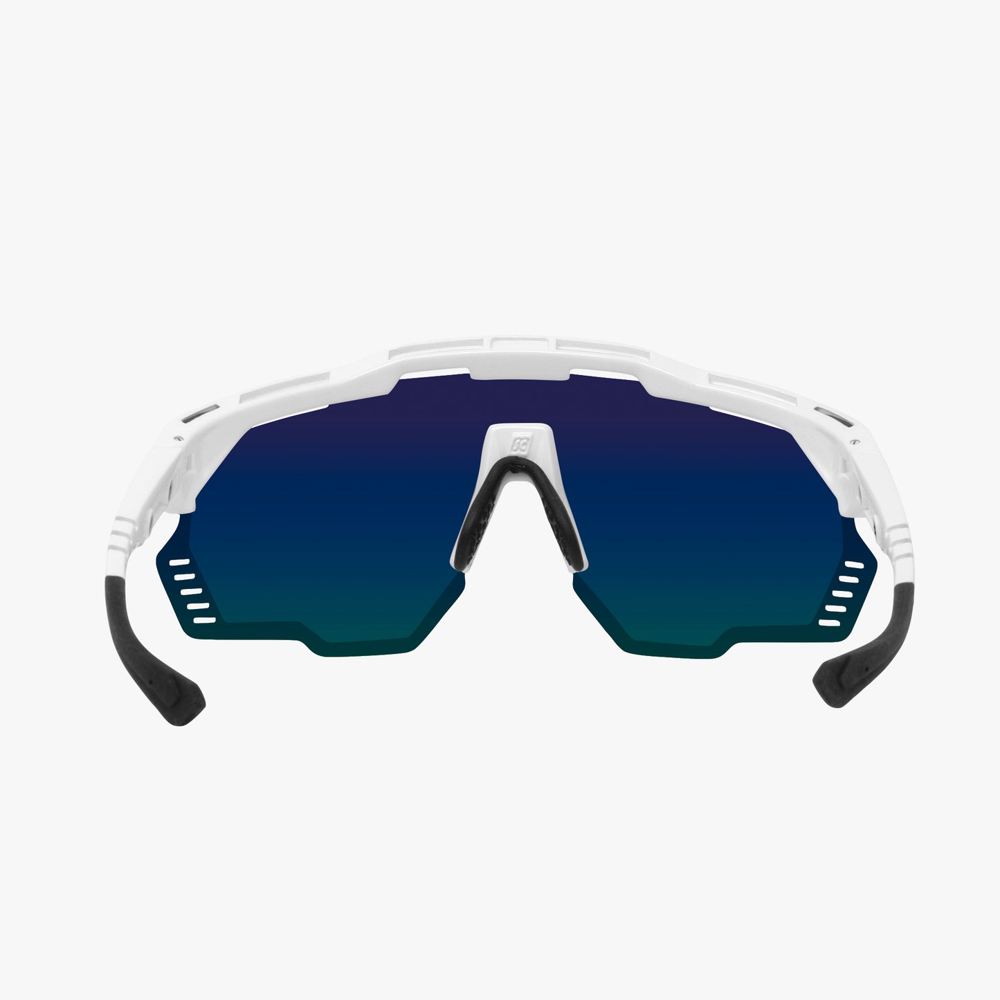 Occhiali da sole SCICON AEROSHADE KUNKEN Bianco Multimirror Blu