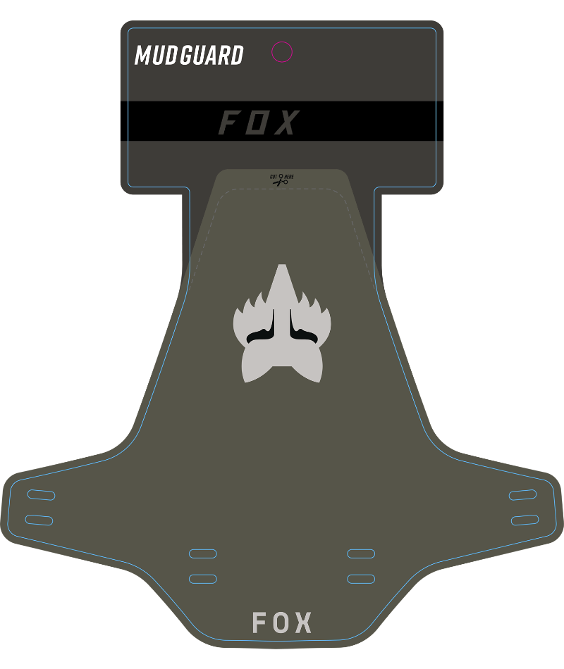 FOX MUD Parafango verde