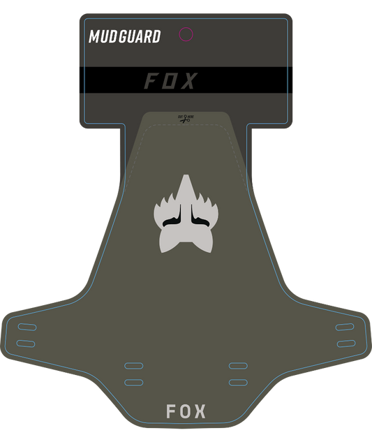 FOX MUD Parafango verde