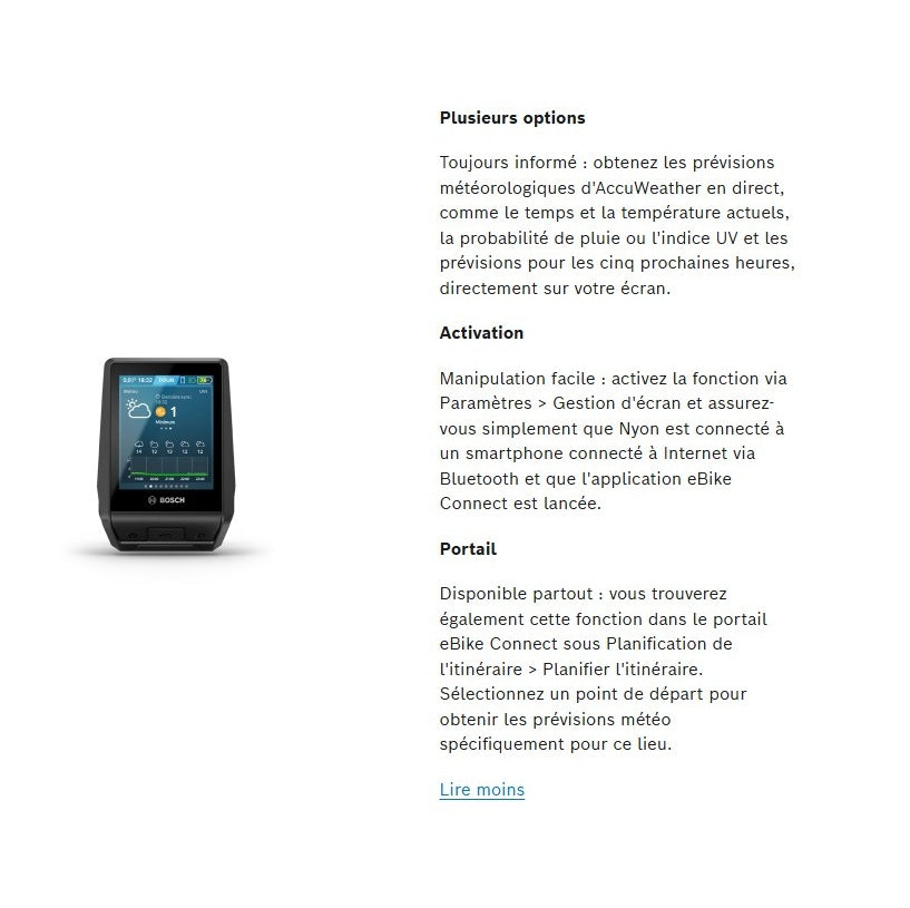 Kit completo di quadro BOSCH NYON