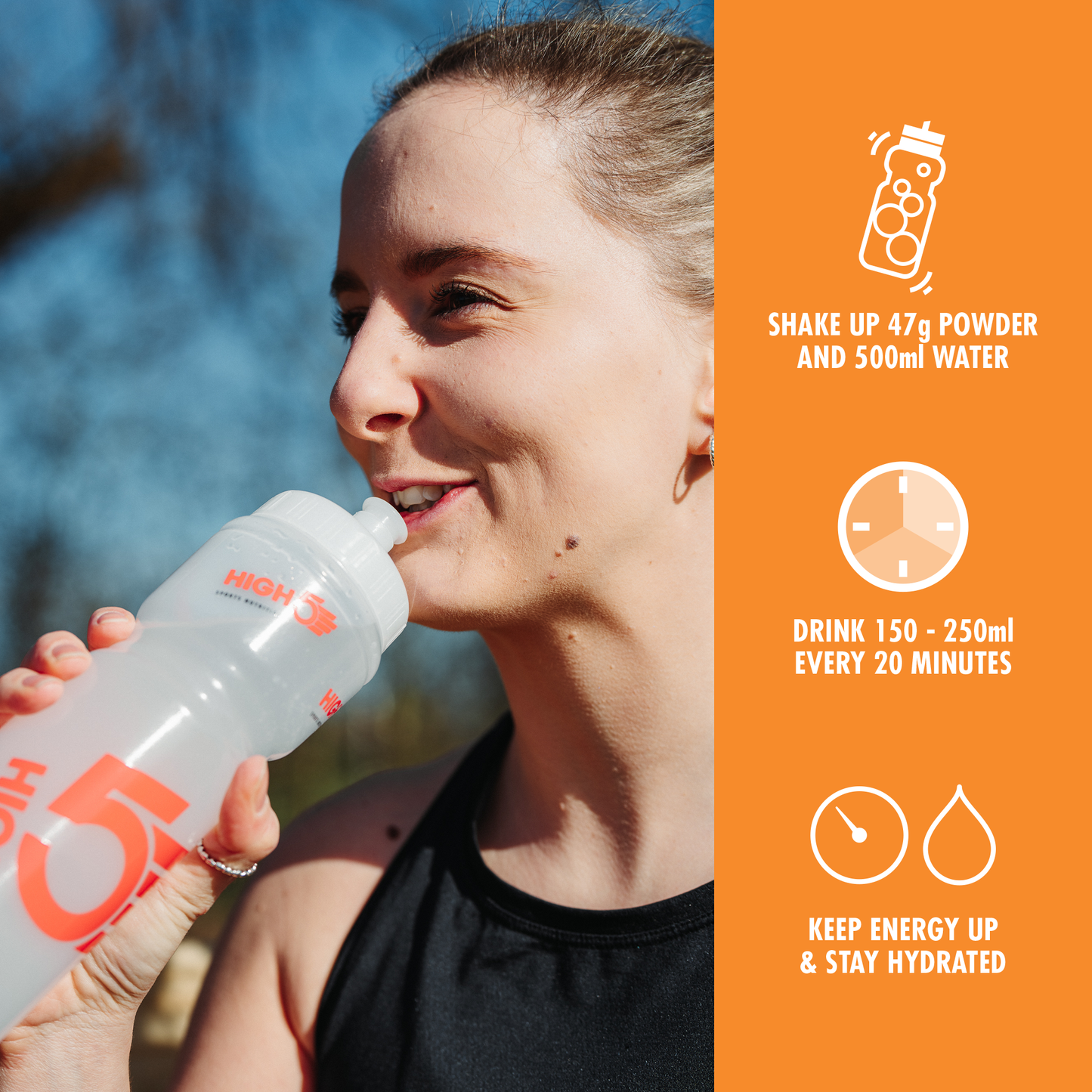 HIGH5 ENERGY DRINK Bevanda energetica (2,2 kg) Tropicale