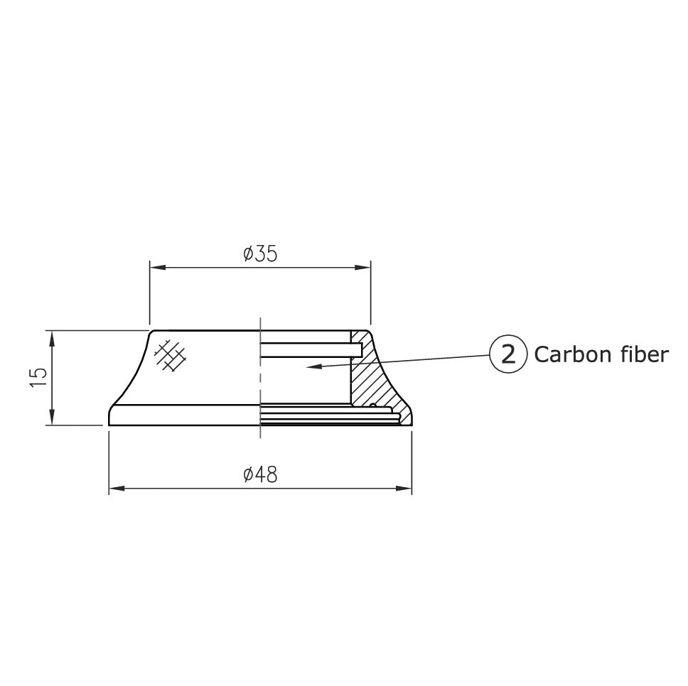 Coperchio per JDD N°42/48CF H2169B
