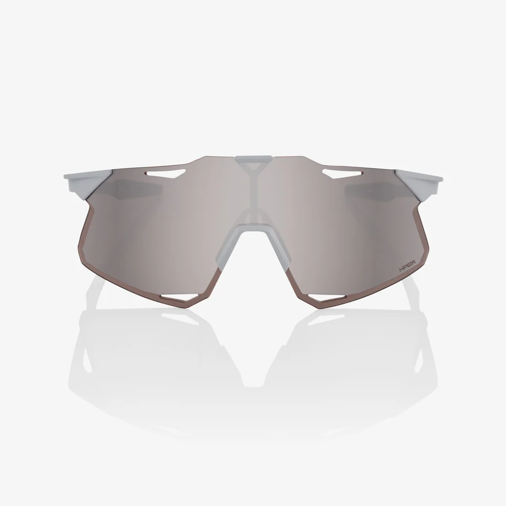 100% HYPERCRAFT Occhiali a specchio Hiper Grigio Opaco