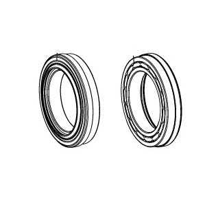 COPPIA DI CUSCINETTI CAMPAGNOLO SUPER RECORD WRL USB CON GUARNIZIONI