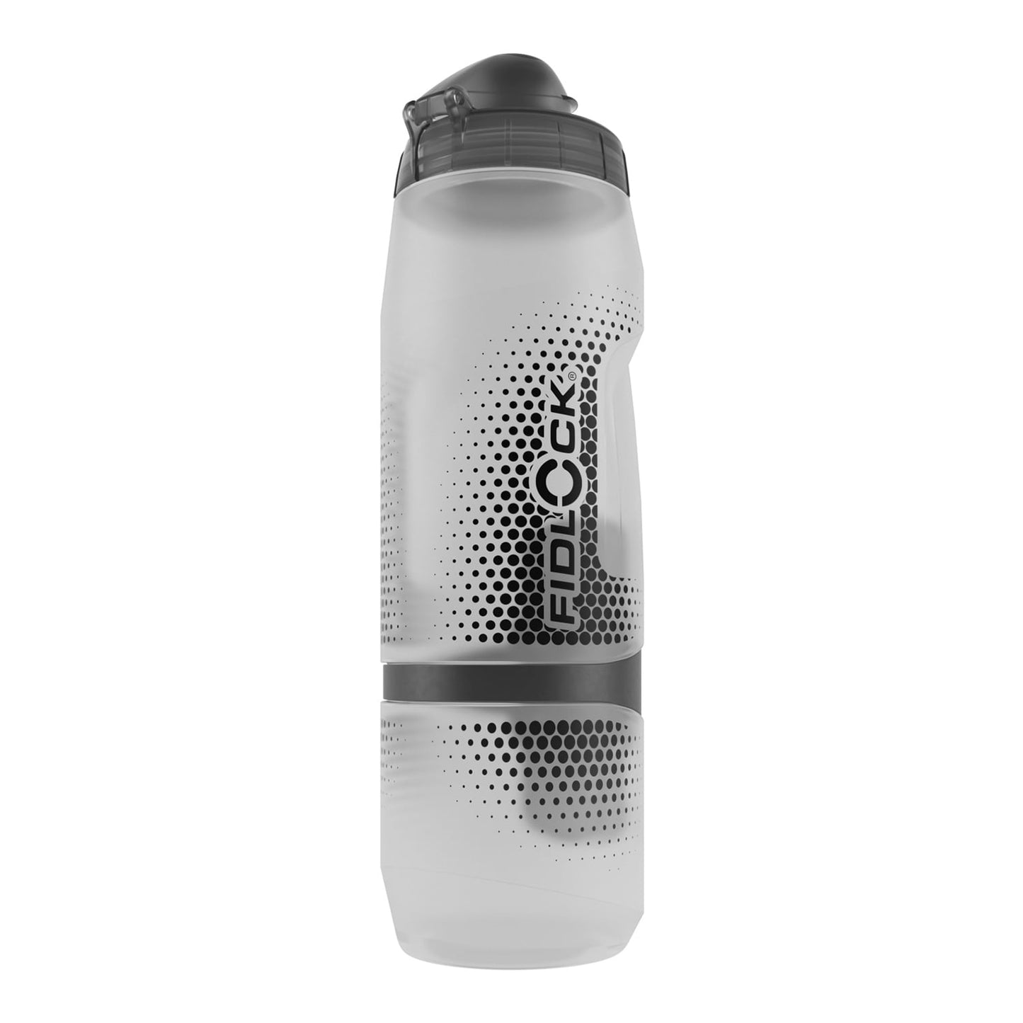 Bottiglia FIDLOCK TWIST (800 ml) con attacco di ricambio per bottiglia trasparente