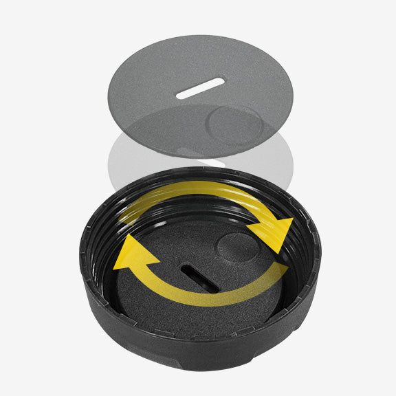 Bottiglia per attrezzi TOPEAK ESCAPE TOOLPOD Nero