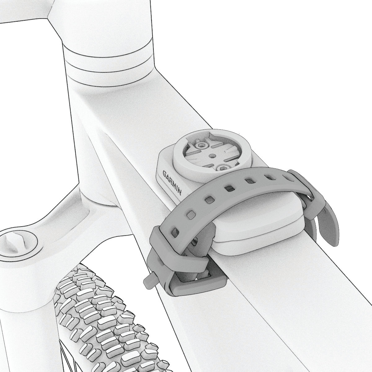 Supporto per GARMIN EDGE MTB