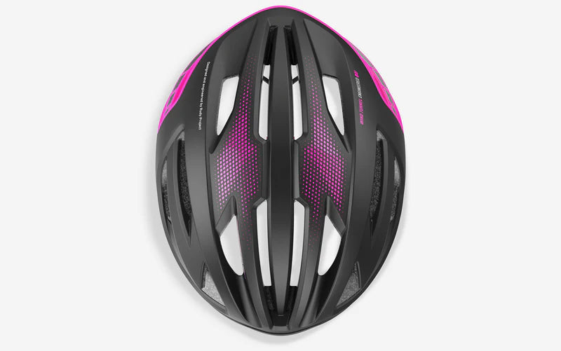 RUDY PROJECT EGOS Casco da strada nero/rosa