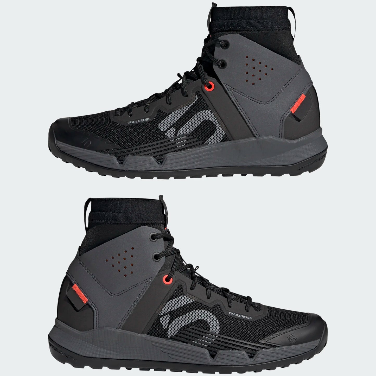 Five Ten TRAILCROSS MID PRO Scarpe MTB Nero/Grigio/Rosso