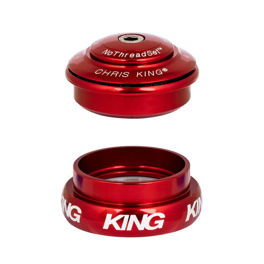 Cuffia semi-integrata/esterna CHRIS KING INSET 8 1"1/8-1"1/4 ZS44/EC44 Rosso