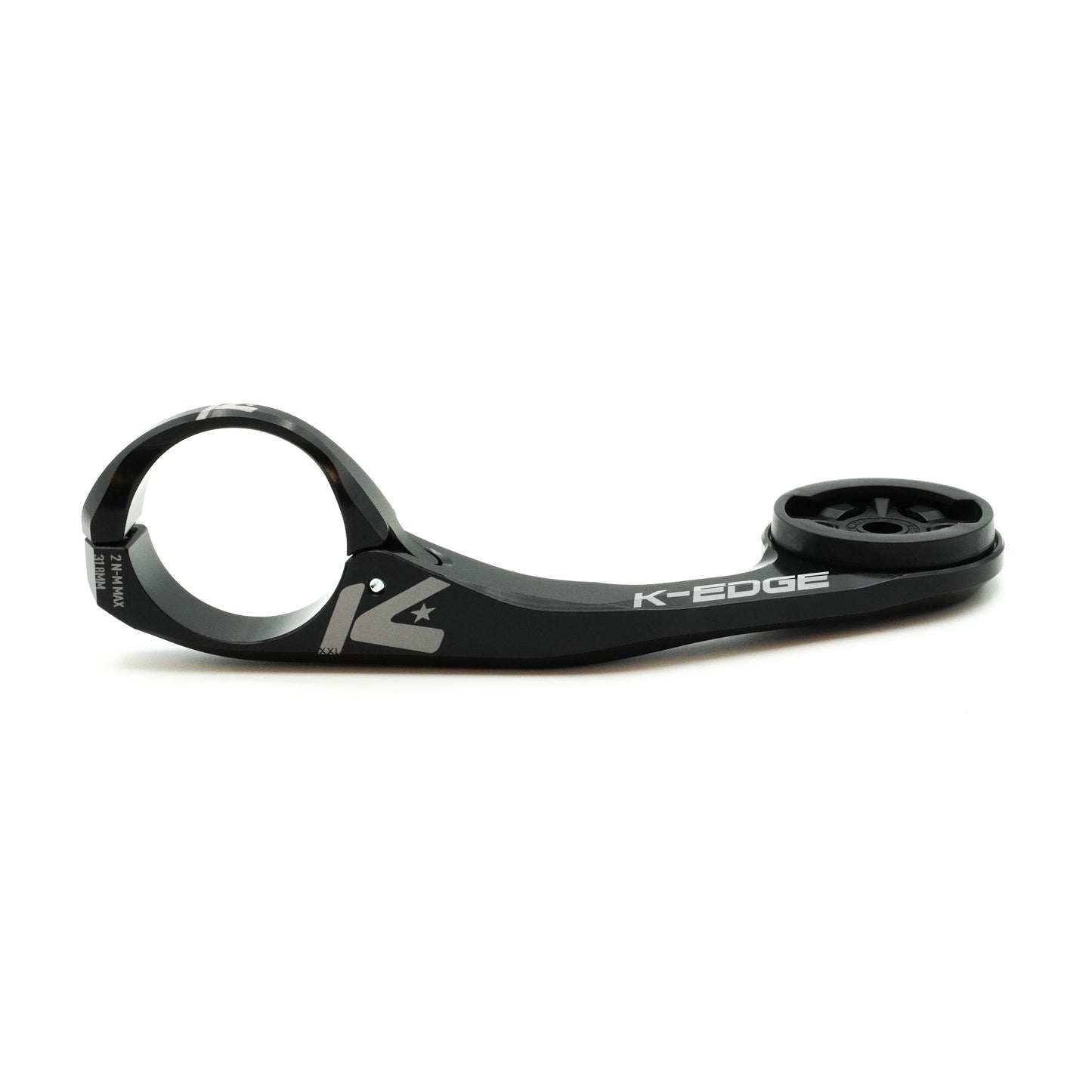 Supporto manubrio K-EDGE GARMIN MAX XXL 31,8 mm nero