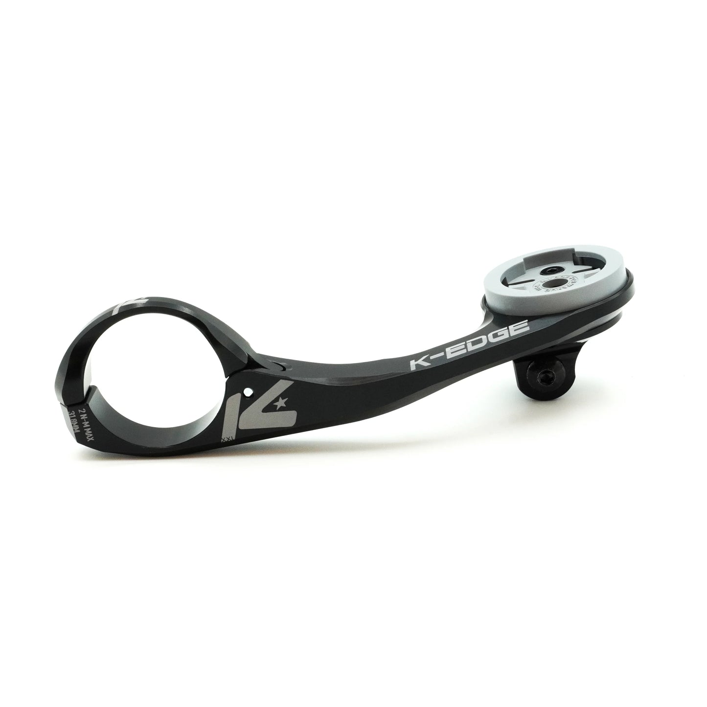 Supporto manubrio K-EDGE WAHOO MAX XXL Combo 31,8 mm Nero