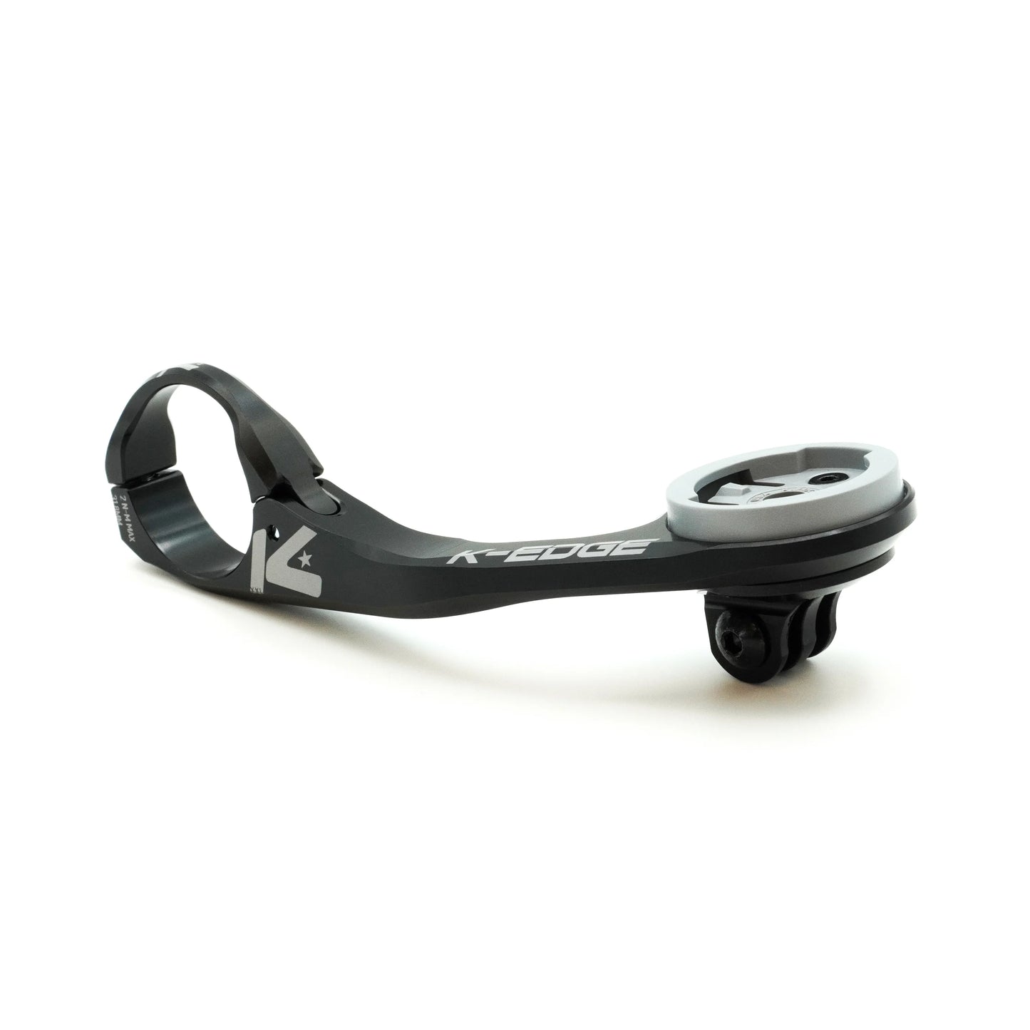 Supporto manubrio K-EDGE WAHOO MAX XXL Combo 31,8 mm Nero