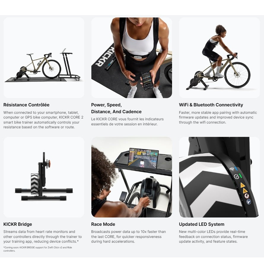 Home trainer WAHOO KICKR CORE V2