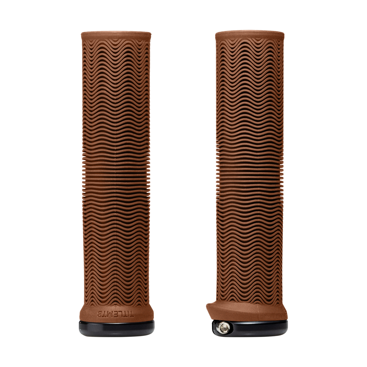 Grips Title MTB LO1 Marrone - vista verticale