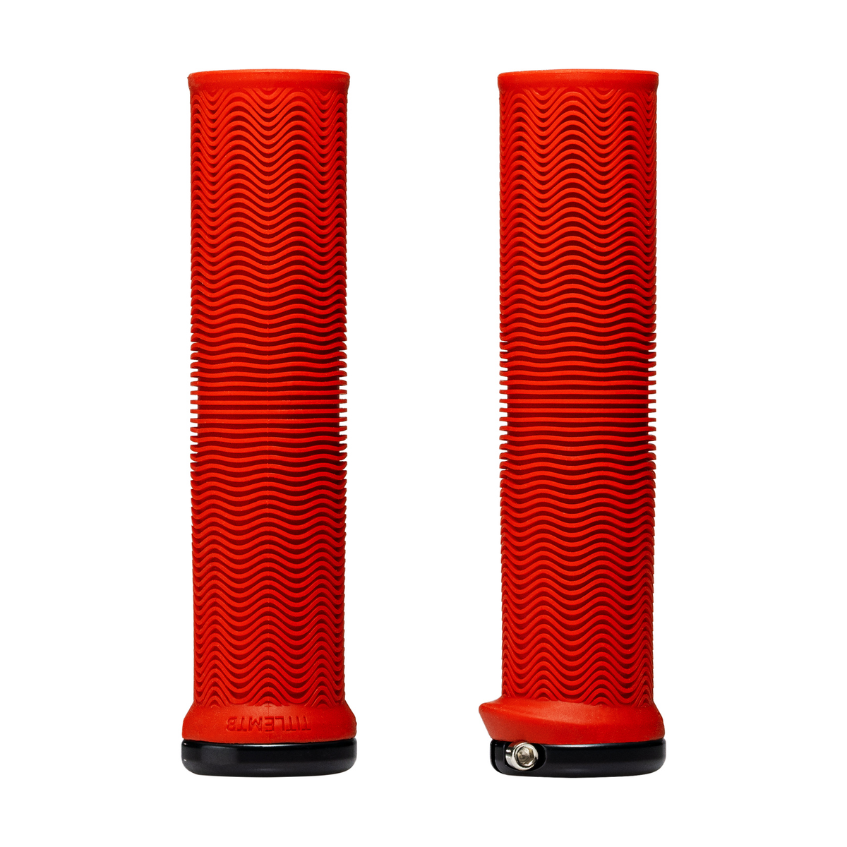 Grips Title MTB LO1 Rosso - vista verticale