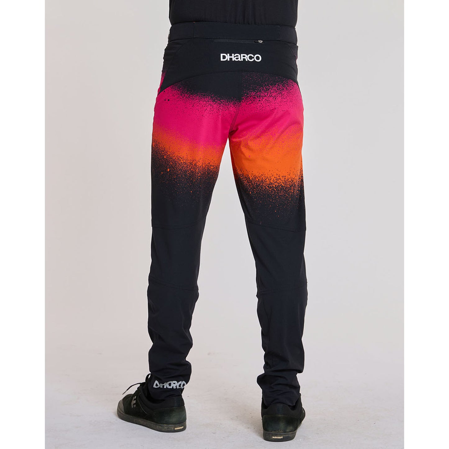 DHARCO GRAVITY BLACK SNAKE Pantaloni Nero/Arancione