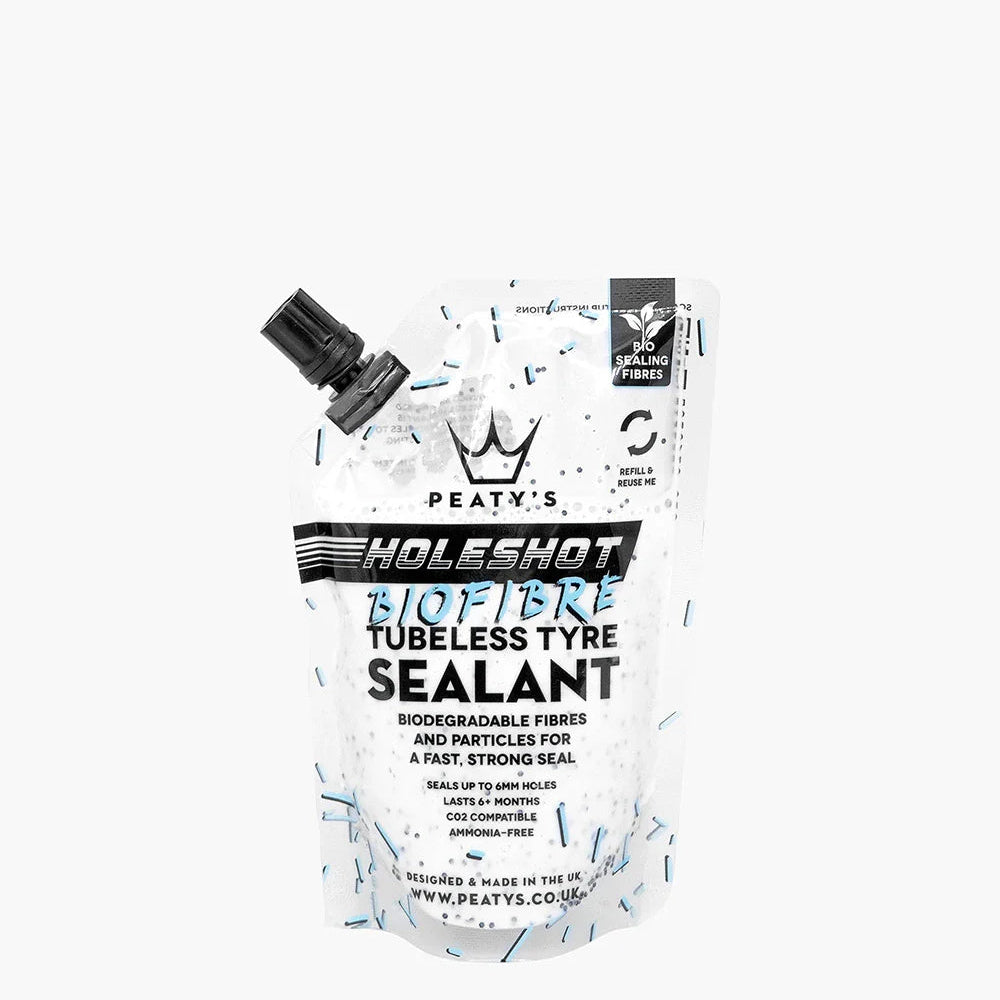 Liquido preventivo tubeless PEATY'S BIOFIBER (120 ml)