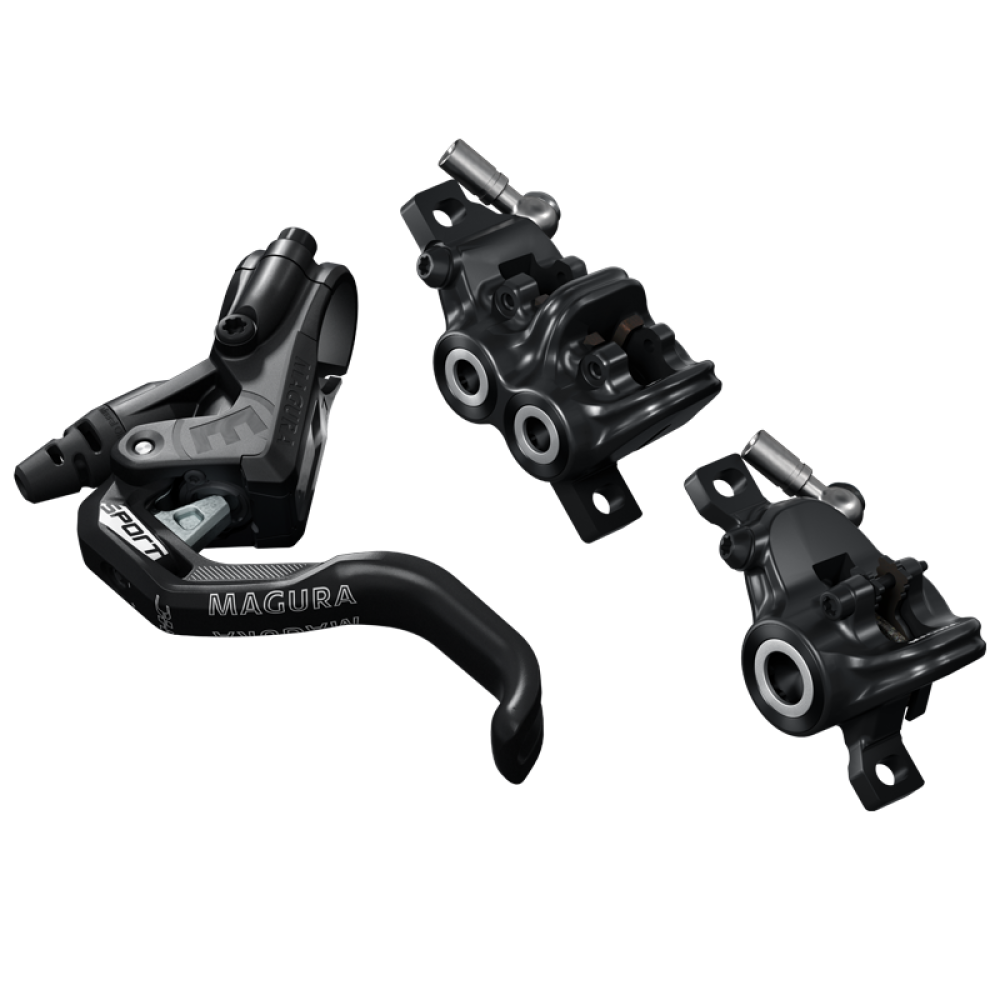 Coppia Freni MAGURA MT TRAIL SPORT DISC-LESS Neri