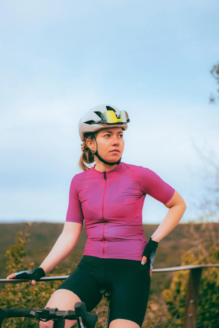 Maglia a maniche corte MAVIC ICON GRAPHIC Donna Fuschia
