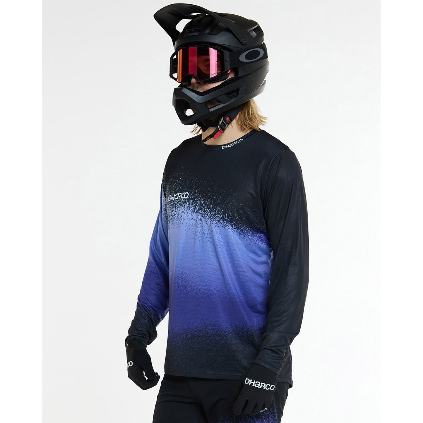 DHARCO ULTRA VIOLET Maglia a maniche lunghe nero/viola