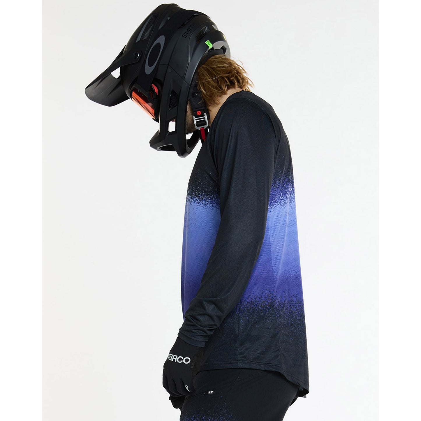 DHARCO ULTRA VIOLET Maglia a maniche lunghe nero/viola