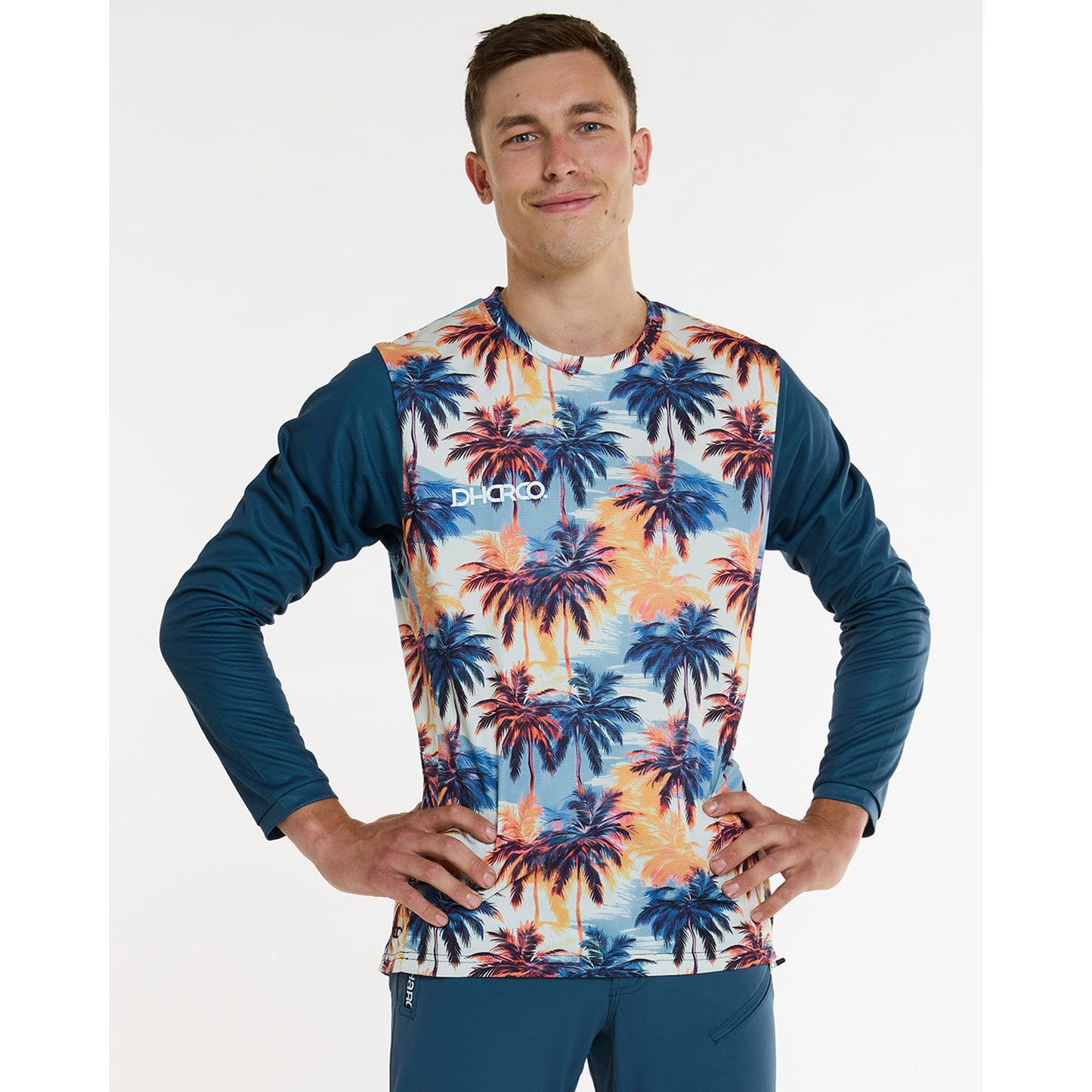 DHARCO GRAVITY VENICE BEACH Maglia a maniche lunghe Blu