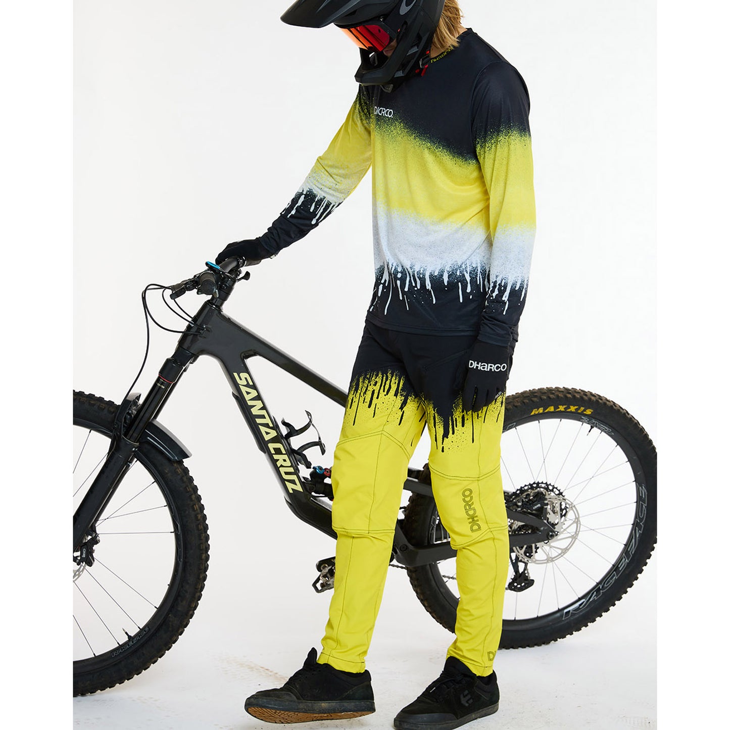DHARCO GRAVITY ACID RAIN Pantaloni Nero/Giallo