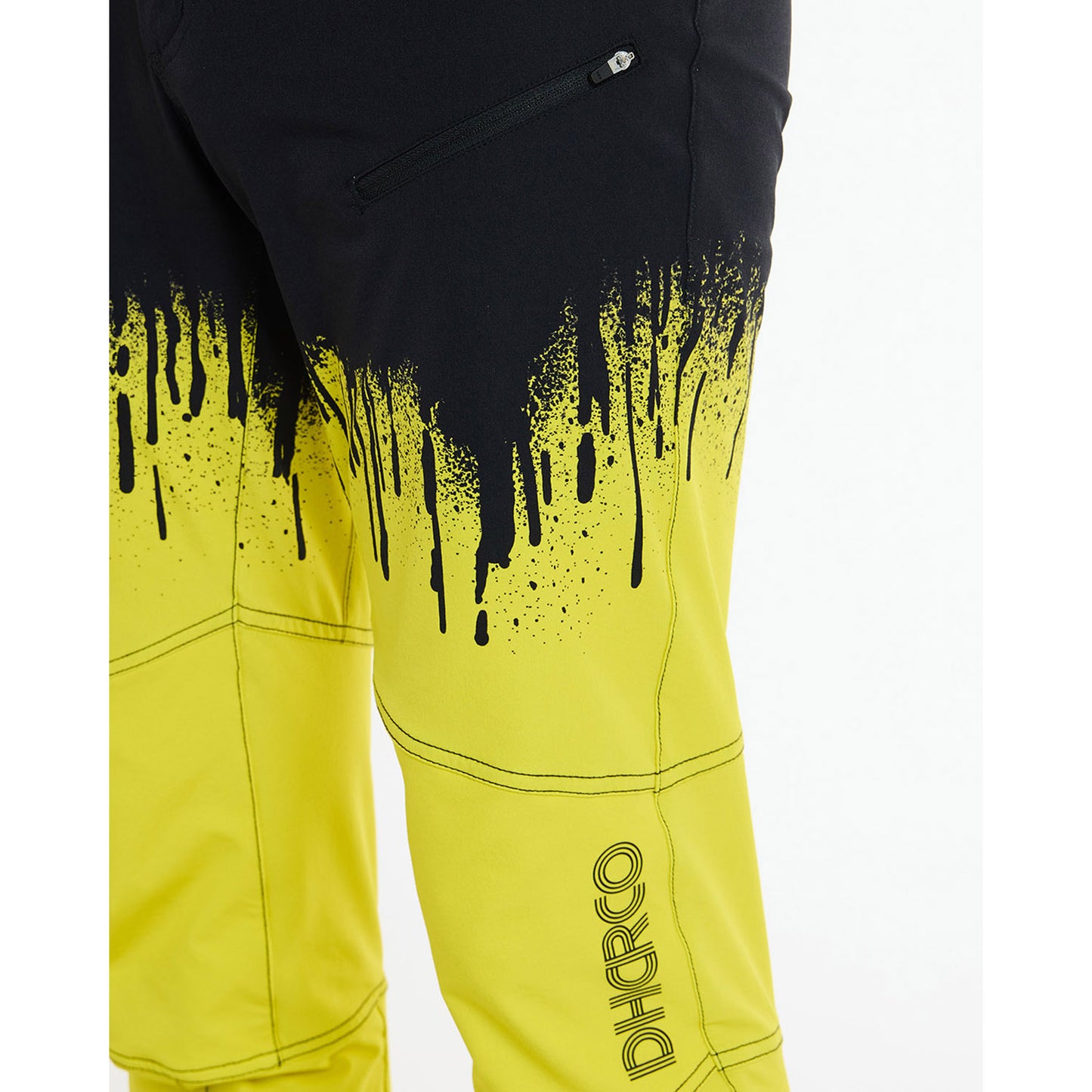 DHARCO GRAVITY ACID RAIN Pantaloni Nero/Giallo
