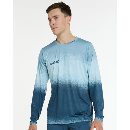 DHARCO RACE NU WAVE Maglia a maniche lunghe blu