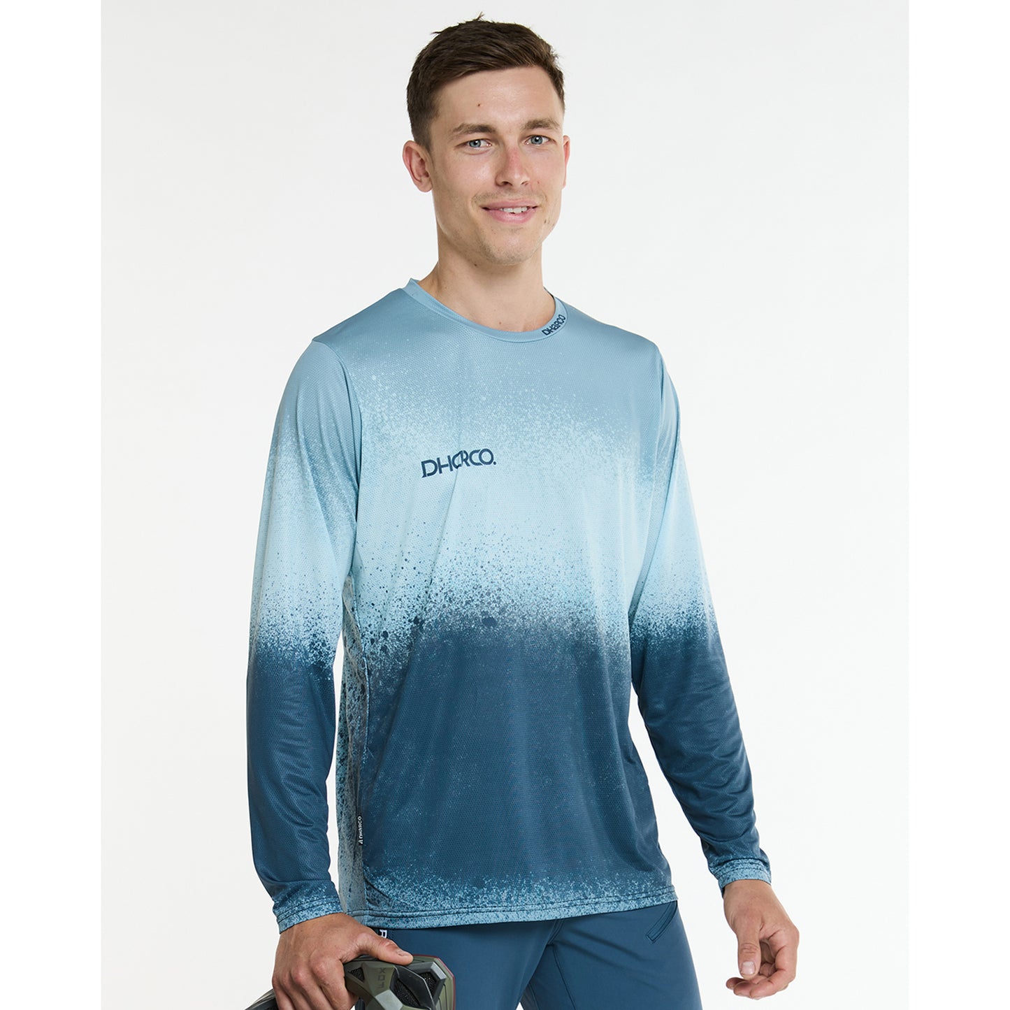 DHARCO NU WAVE Maglia a maniche lunghe blu