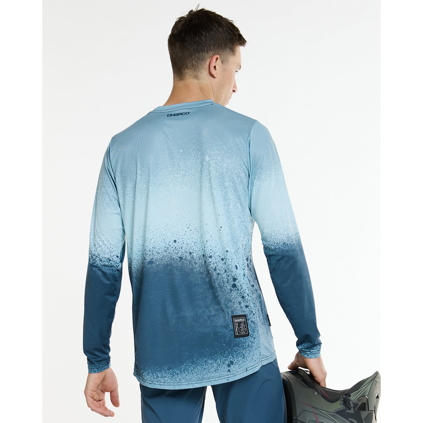 DHARCO NU WAVE Maglia a maniche lunghe blu