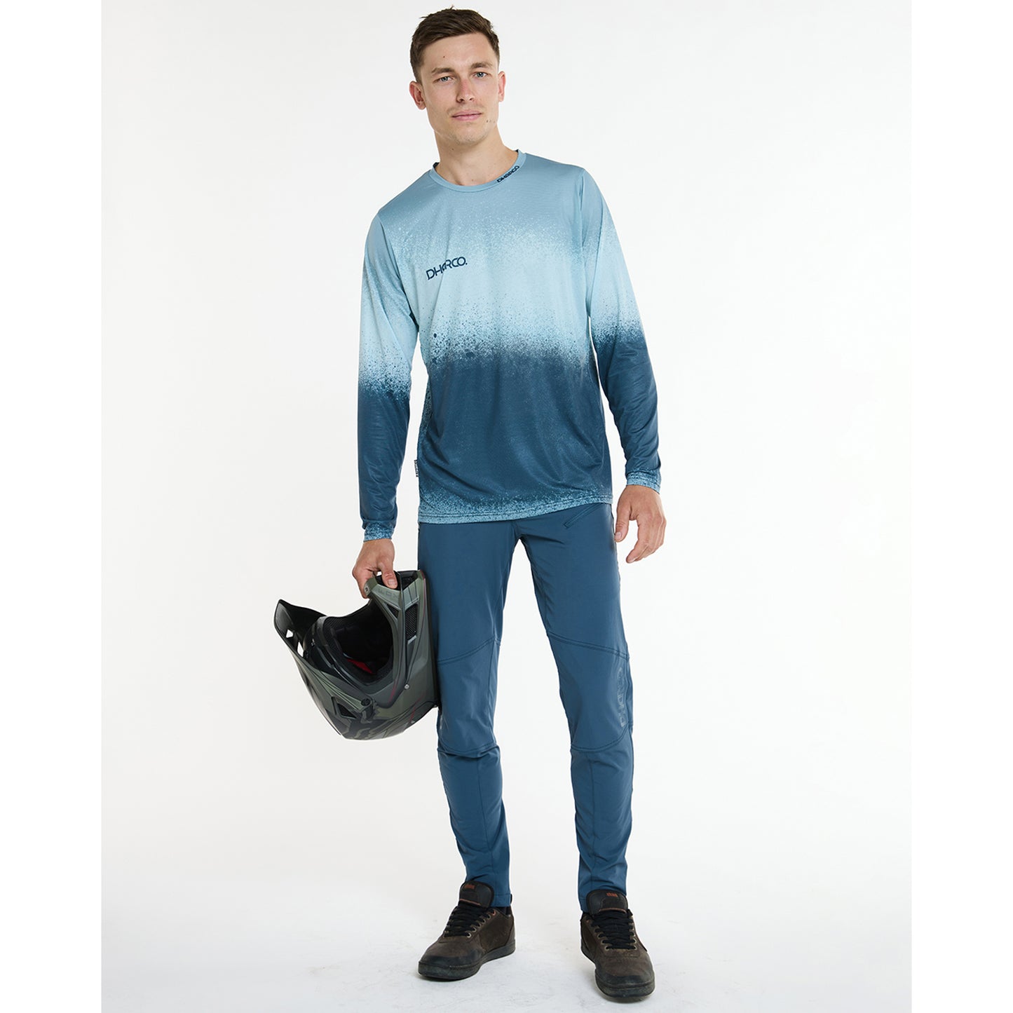 DHARCO NU WAVE Maglia a maniche lunghe blu