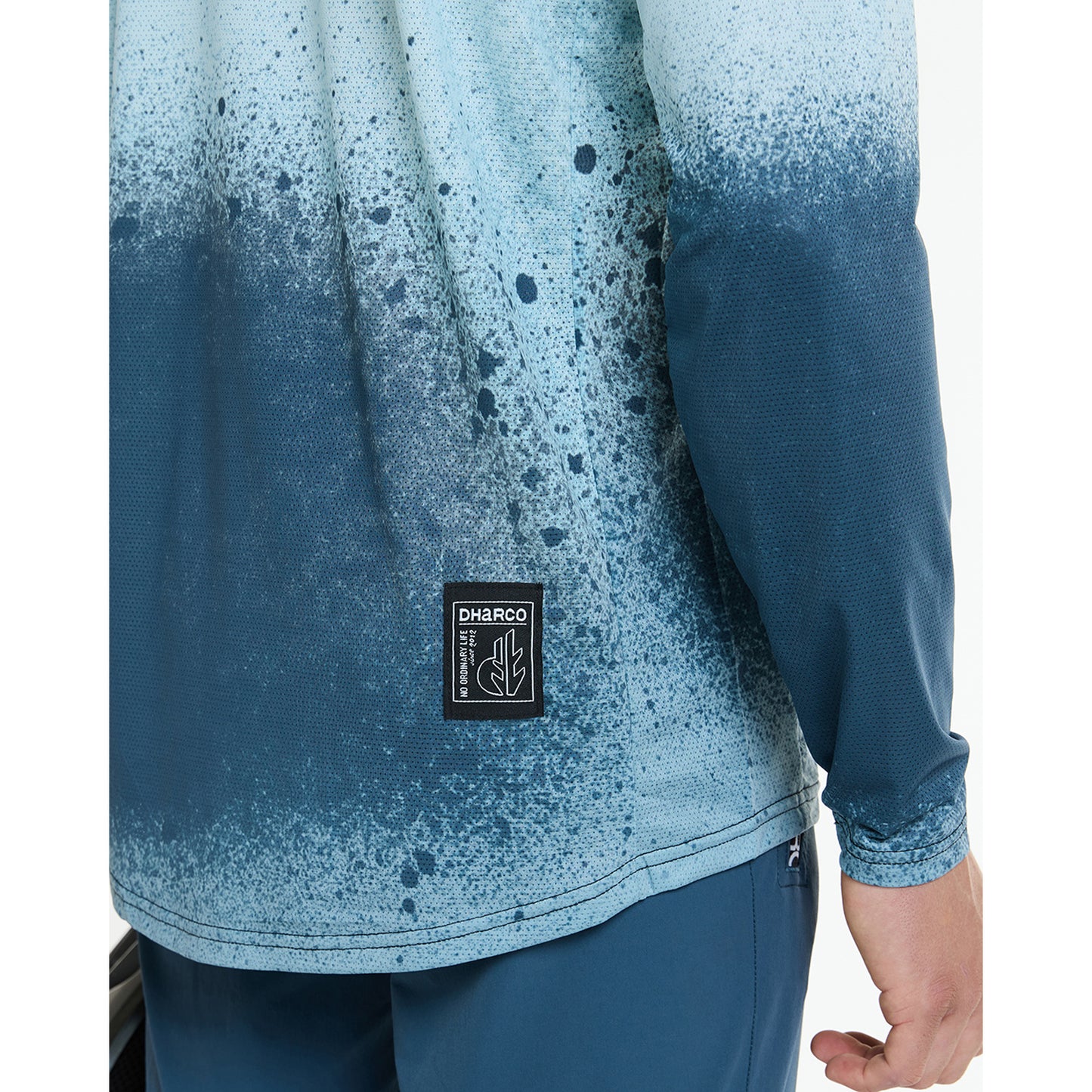 DHARCO NU WAVE Maglia a maniche lunghe blu