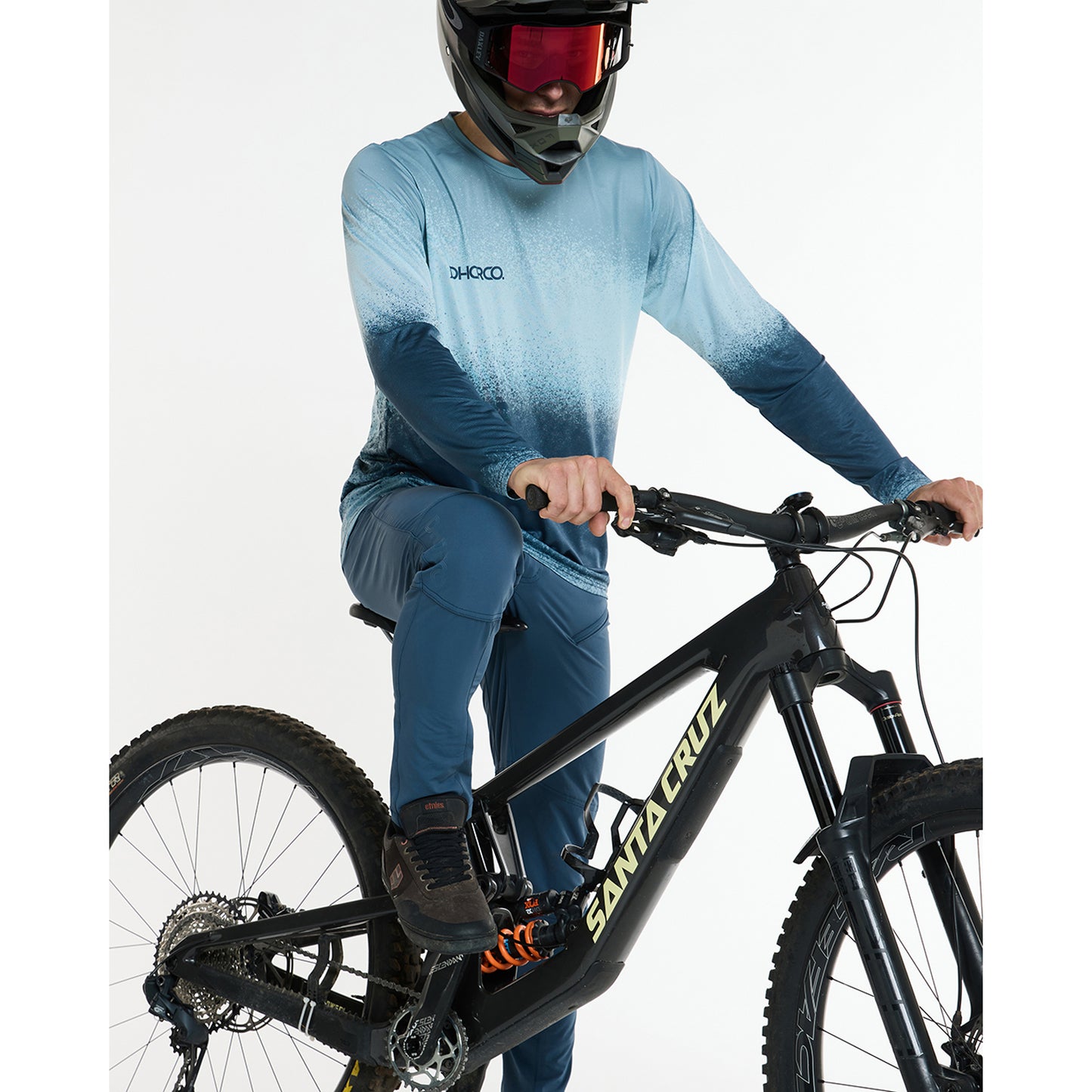 DHARCO NU WAVE Maglia a maniche lunghe blu