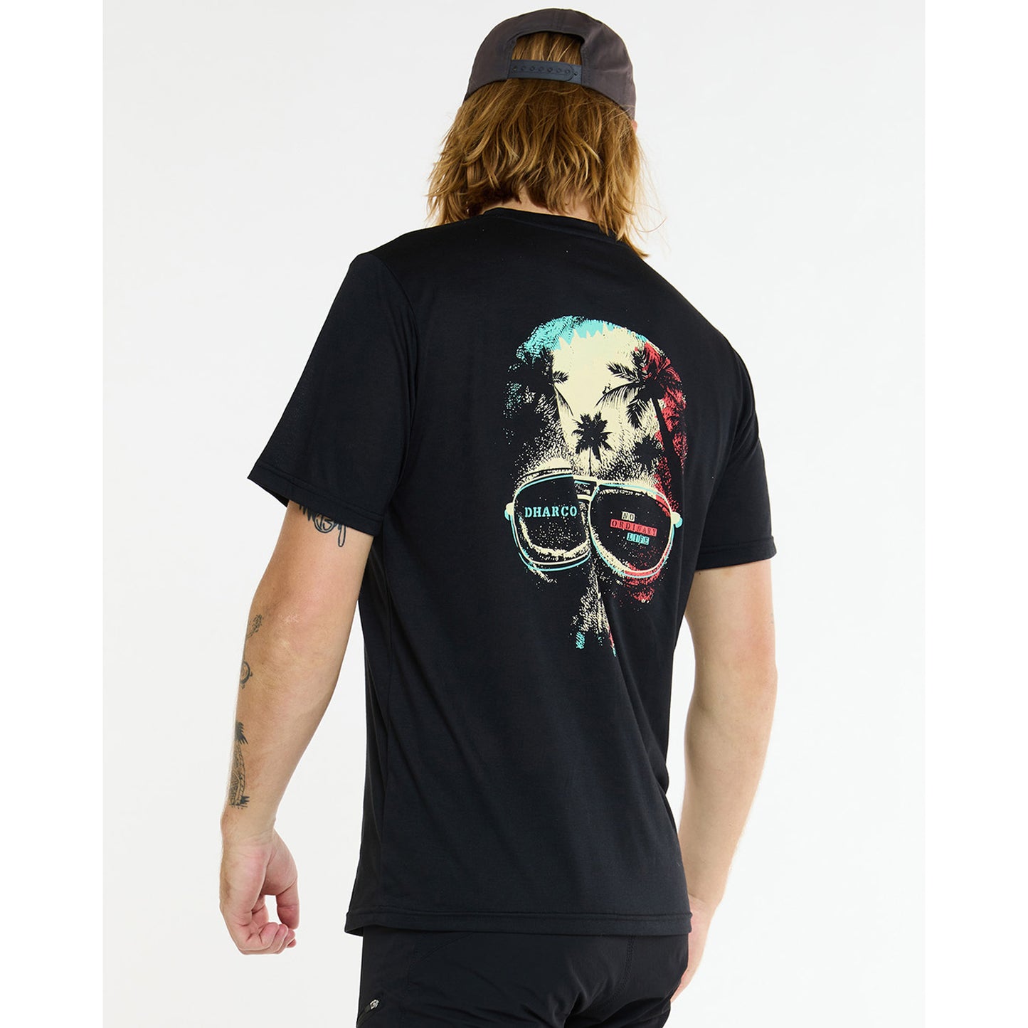 DHARCO EDDIE Maglia TECH TEE a manica corta nera