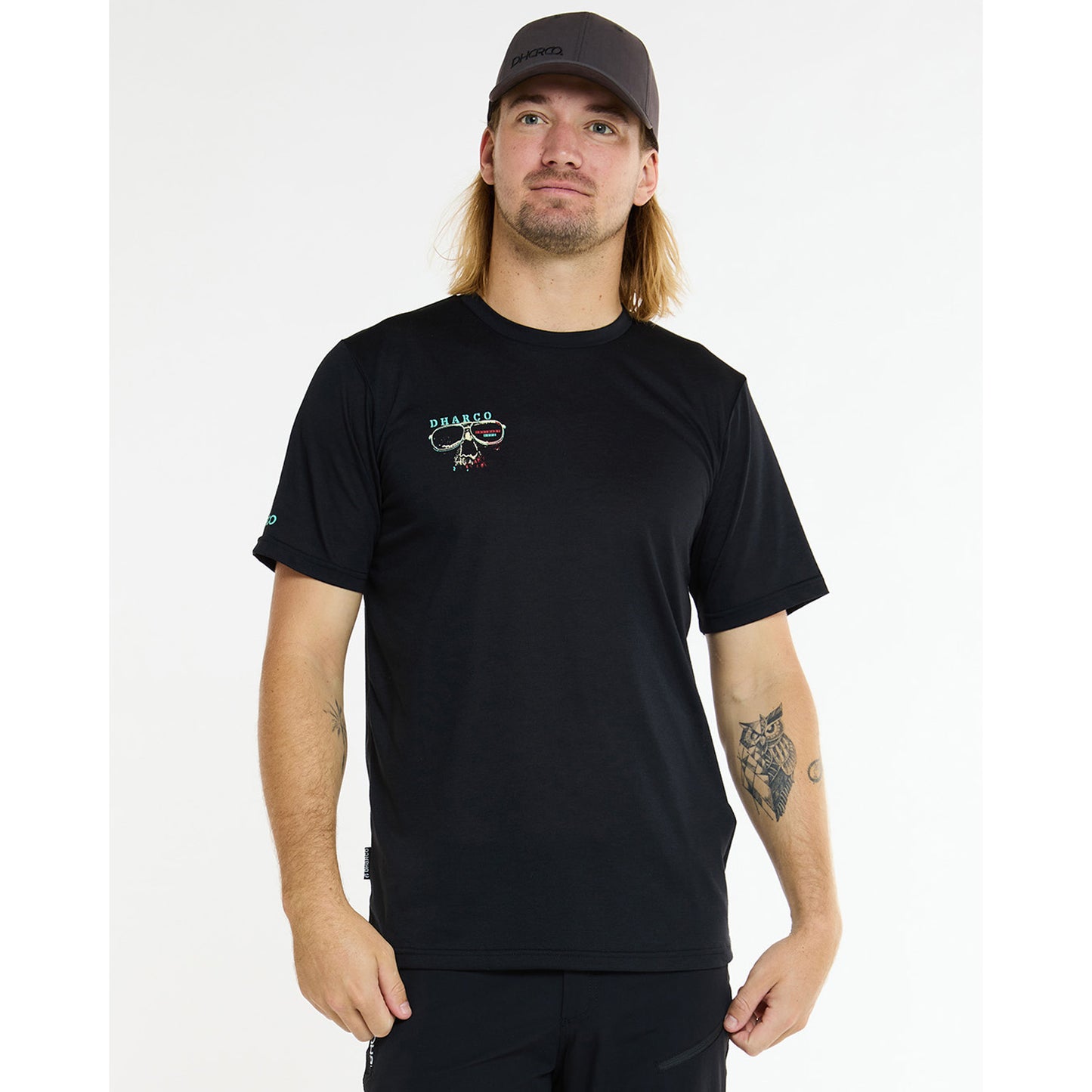 DHARCO EDDIE Maglia TECH TEE a manica corta nera
