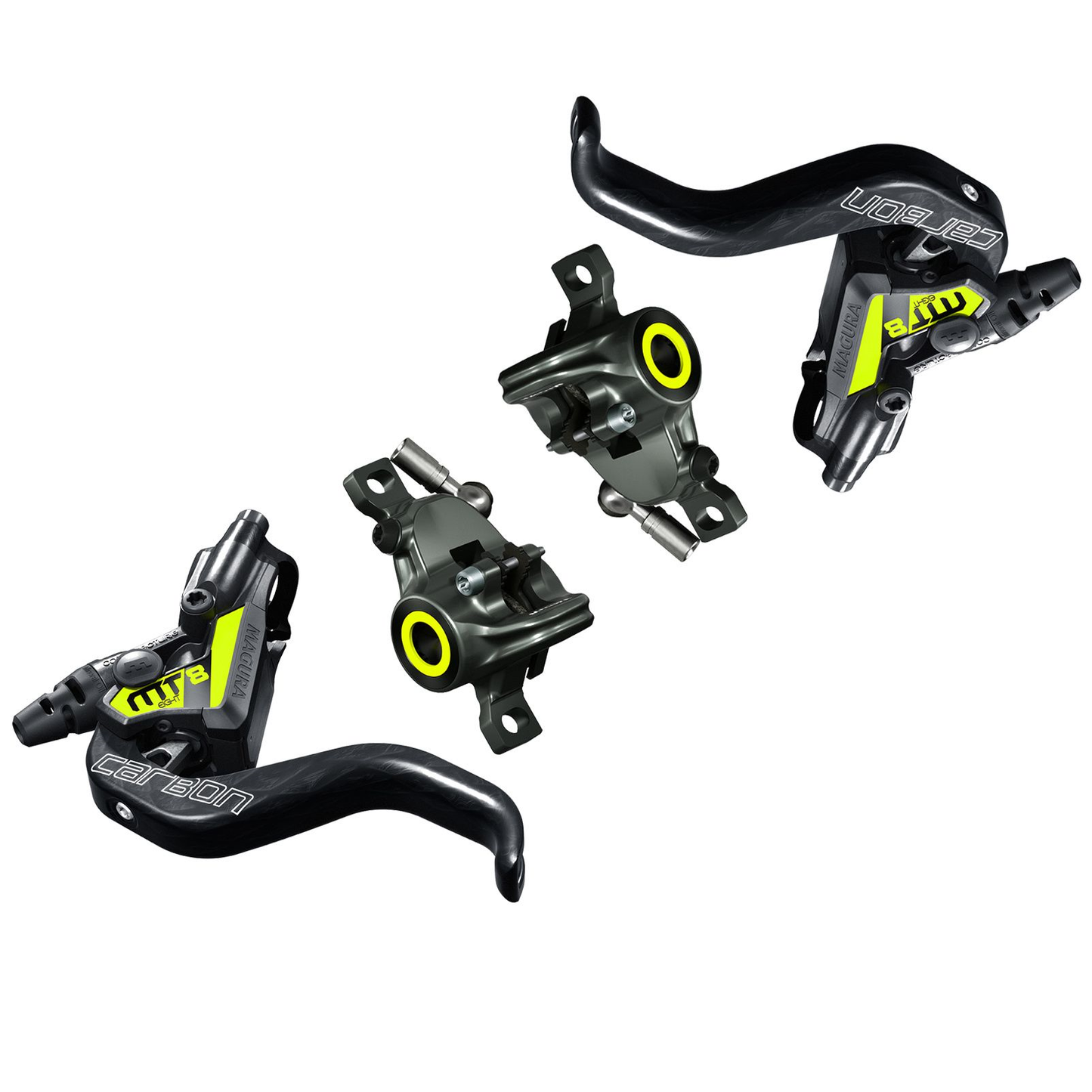 Coppia di freni MAGURA MT8 SL Discless Grigio