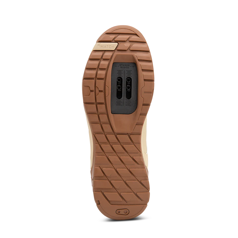 Scarpe MTB CRANKBROTHERS MALLET ENDURO LACE CLIP-IN Beige Sand