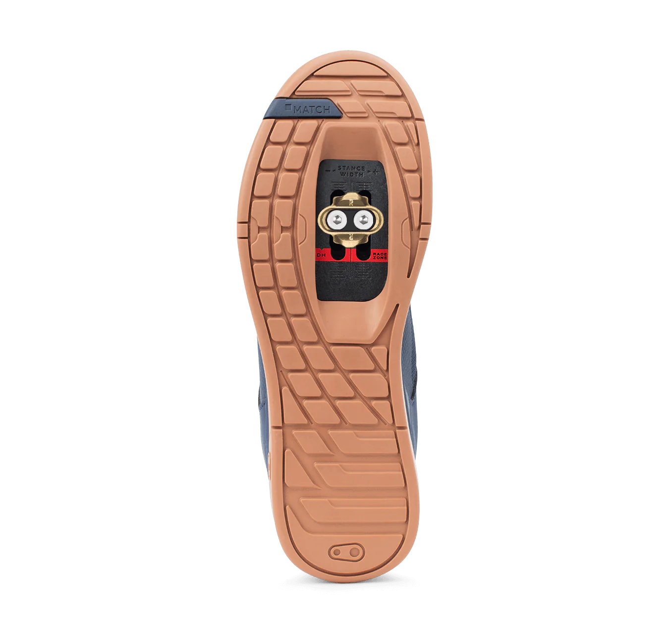 CRANKBROTHERS MALLET LACE Clip Scarpe MTB Navy/Argento/Gum