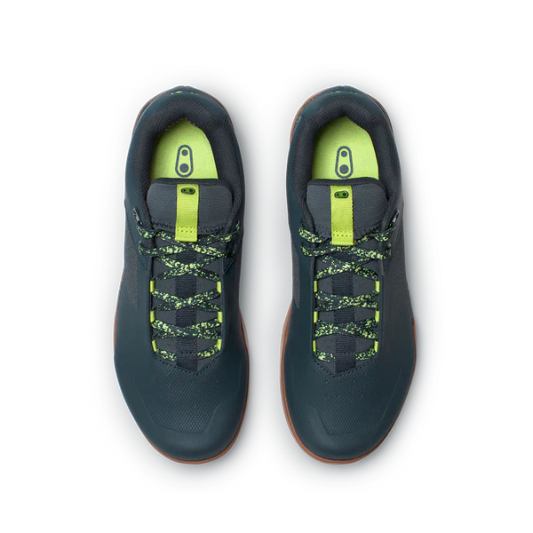 CRANKBROTHERS MALLET LACE CLIP-IN Scarpe MTB Petrol/Yellow