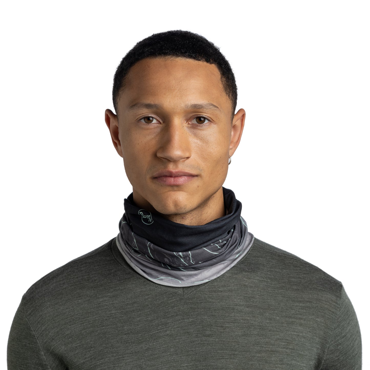 BUFF ORIGINAL ECOSTRETCH Girocollo Unal Grigio