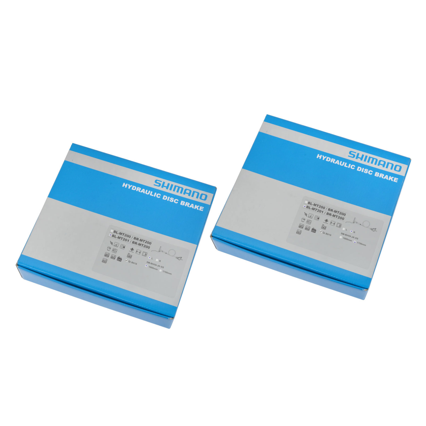 Coppia di freni SHIMANO MT201/200 Discless