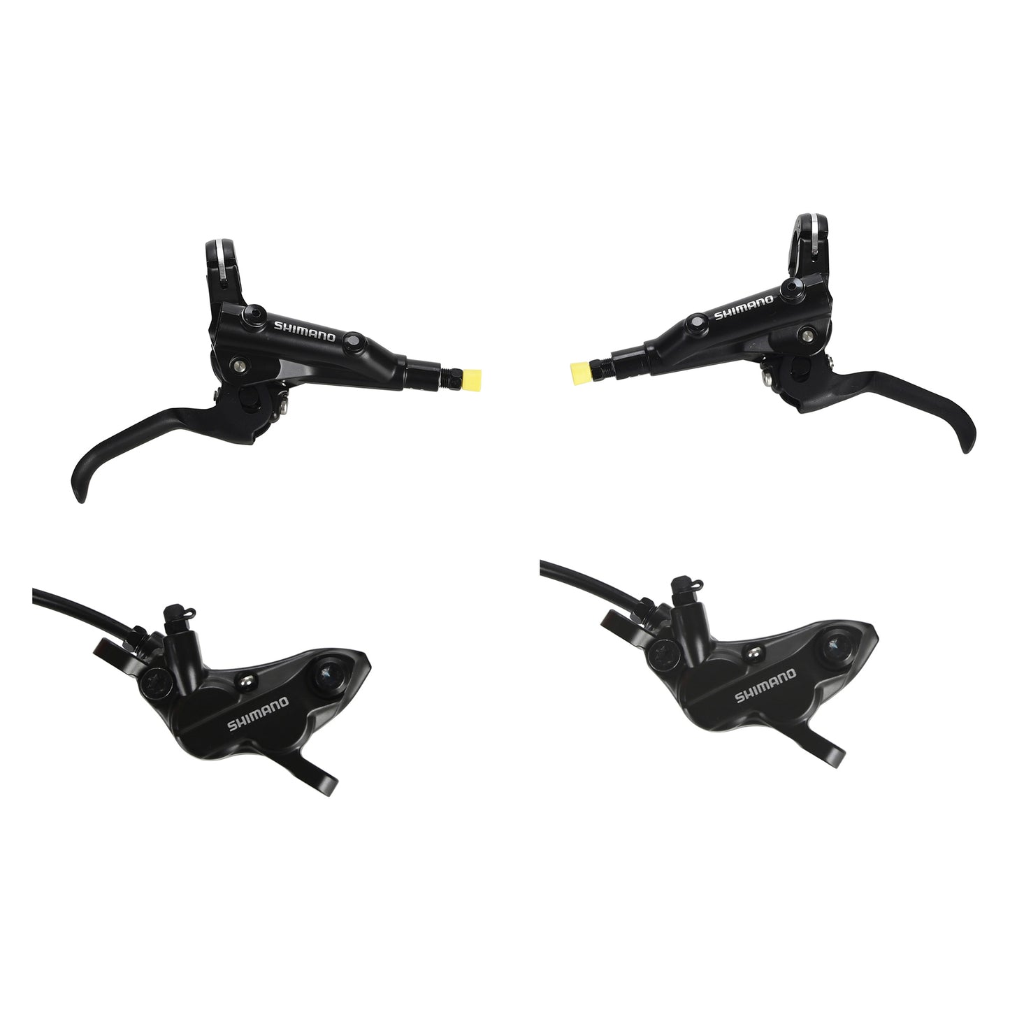 Coppia di freni SHIMANO MT520 4 pistoni J-KIT Discless